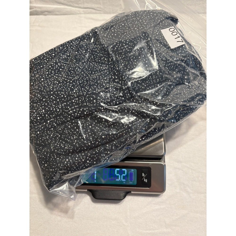 Lululemon Scuba Hoodie‎ Full Zip Black White Star Crushed Speckled Jacket Size 4 - Picture 11 of 11